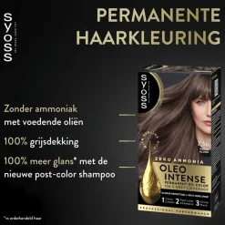 Syoss Oleo Intense 7-56 Mokka Donkerblond Haarkleuring