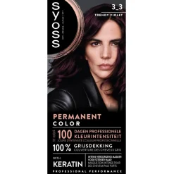 Syoss Professional Performance 3-3 Trendy Violet Permanente Haarkleuring