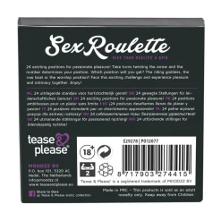 Tease & Plaease Sex Roulette Kamasutra Spel voor Koppels