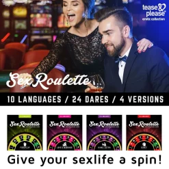 Tease & Plaease Sex Roulette Kamasutra Spel voor Koppels