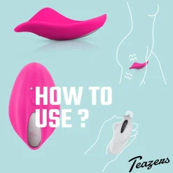 Teazers Mini Vibrator Met Afstandsbediening