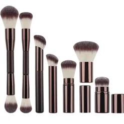 Technique PRO Dark Mocha Make-up kwastenset - 9 make-up kwasten