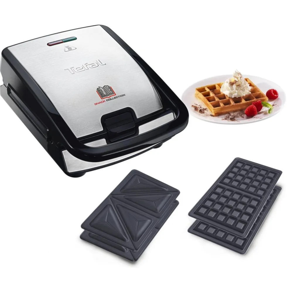 Tefal Snack Collectie Tosti & Wafelplaten SW852D