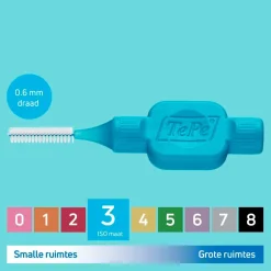 TePe 0,6mm Interdentale Ragers