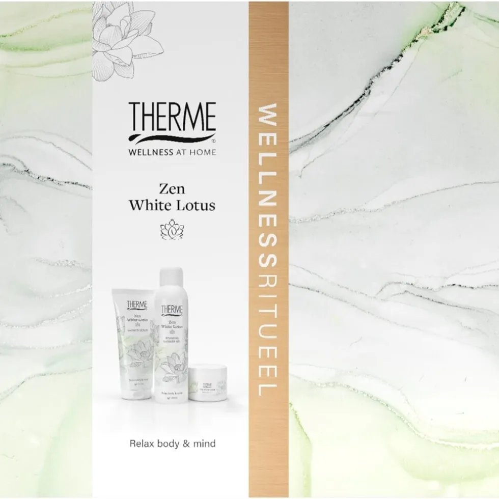 Therme Zen White Lotus Wellness Treatment Geschenkset