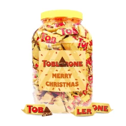 Toblerone Mini melkchocolade "Merry Christmas" kerstcadeau