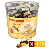 Toblerone Mini's Melk, Puur en Wit Chocolade