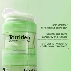 Torriden BALANCEFUL Cica Toner Pad