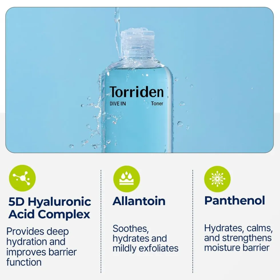 Torriden DIVE-IN Low Molecular Hyaluronic Acid Toner