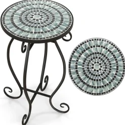 Trendmix Mozaïek Bijzettafel Keramiek voor Binnen en Buiten