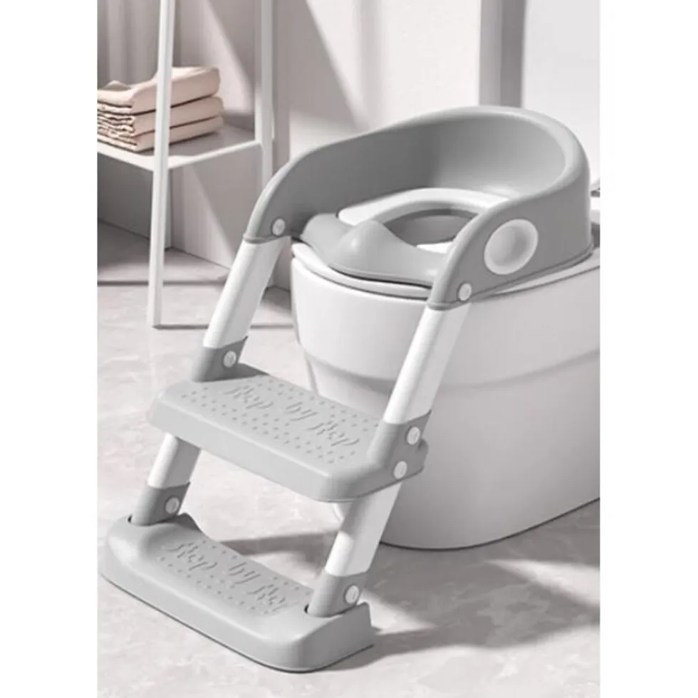 Tryco Grey Toilettrainer met Trapje