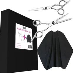 UNIQ Kappersschaar Set voor Thuisgebruik incl. Etui, 2-delig