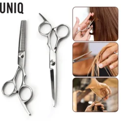 UNIQ Kappersschaar Set voor Thuisgebruik incl. Etui, 2-delig