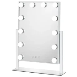 UNIQ New York Mega - Make-up Spiegel met 12 LED Lampen