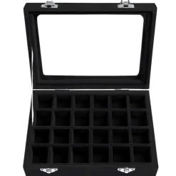 UNIQ Sieradendoos in Zwarte Velours