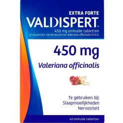 Valdispert Extra Forte 450mg Omhulde Tabletten