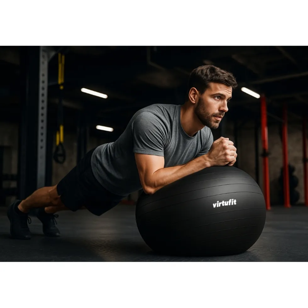 VirtuFit Anti-Burst Fitnessbal Pro Gymbal Swiss Ball Met Pomp
