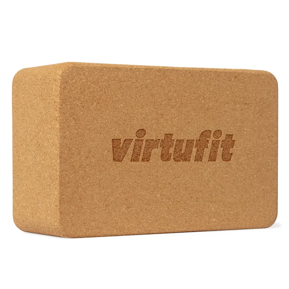 VirtuFit Ecologisch Premium Kurk Yoga Blok