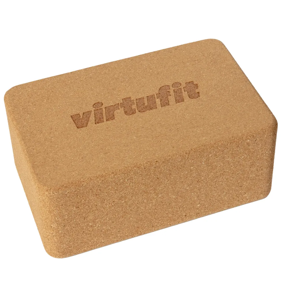 VirtuFit Ecologisch Premium Kurk Yoga Blok