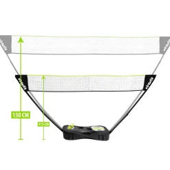 VirtuFit 2-in-1 Portable Badminton- en Tennis Set