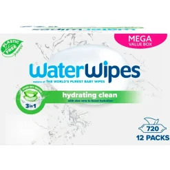 WaterWipes Hydrating Clean Babydoekjes