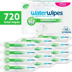WaterWipes Hydrating Clean Babydoekjes