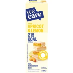 WeCare Apricot & Lemon Meal Replacement Bars