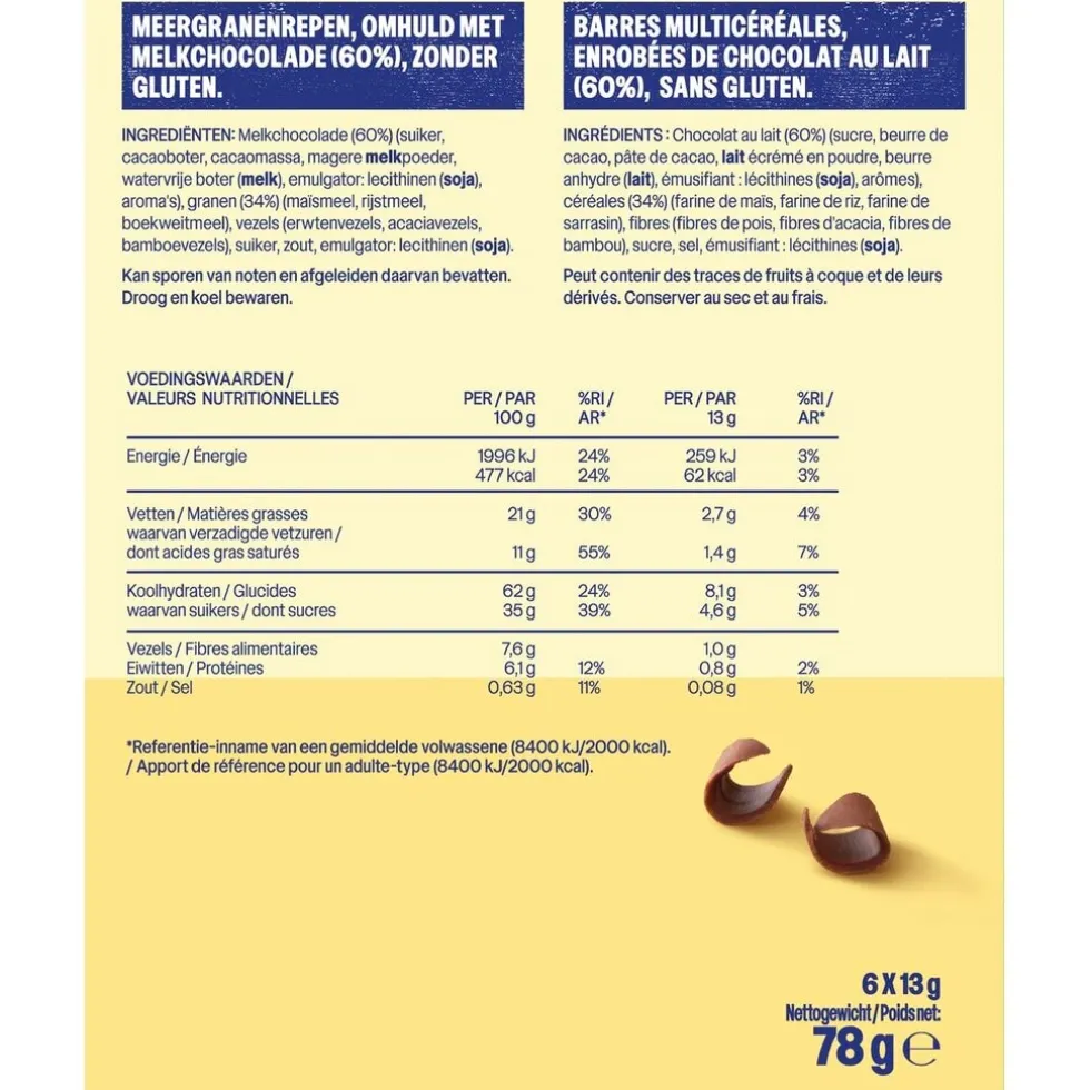 WeCare Crunchy Choco Swirl Bars