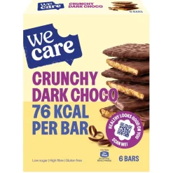 WeCare Crunchy Dark Choco Bars