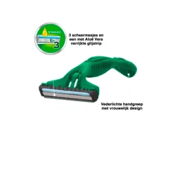 Wilkinson Sword Extra Essential 3 Sensitive Wegwerpscheermesjes