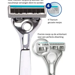Wilkinson Sword Quattro Titanium Sensitive Limited Edition Scheermes