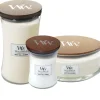 Woodwick geurkaarsen White Tea & Jasmine