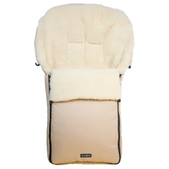 Zaffiro Wol Beige Universele Afritsbare Voetenzak