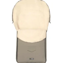 Zaffiro Wol Taupe Universele Afritsbare Voetenzak