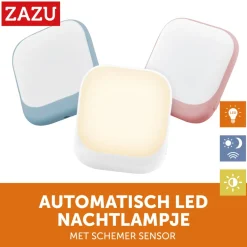 Zazu Blauw Automatisch Led Nachtlampje