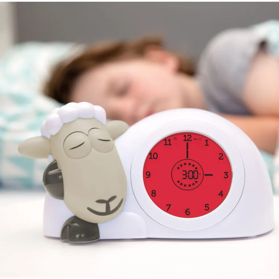 Zazu Sam Schaap Taupe Kinderwekker en Slaaptrainer